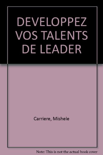 développez vos talents de leader