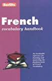 French Vocabulary Berlitz Handbook