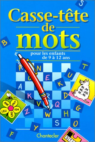 casse-tête de mots pour les enfants de 9 à 12 ans