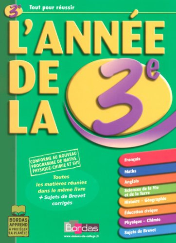 L'année de la 3e