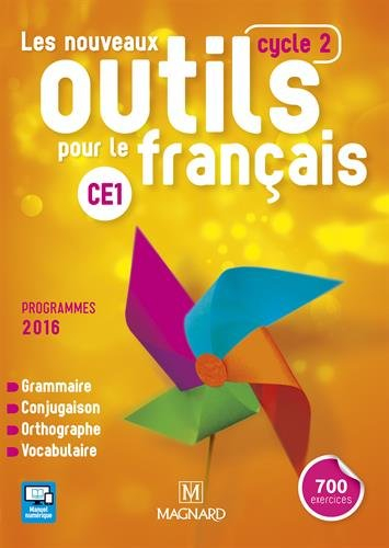 Les nouveaux outils pour le français CE1, cycle 2 : grammaire, conjugaison, orthographe, vocabulaire
