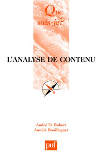 L'analyse de contenu