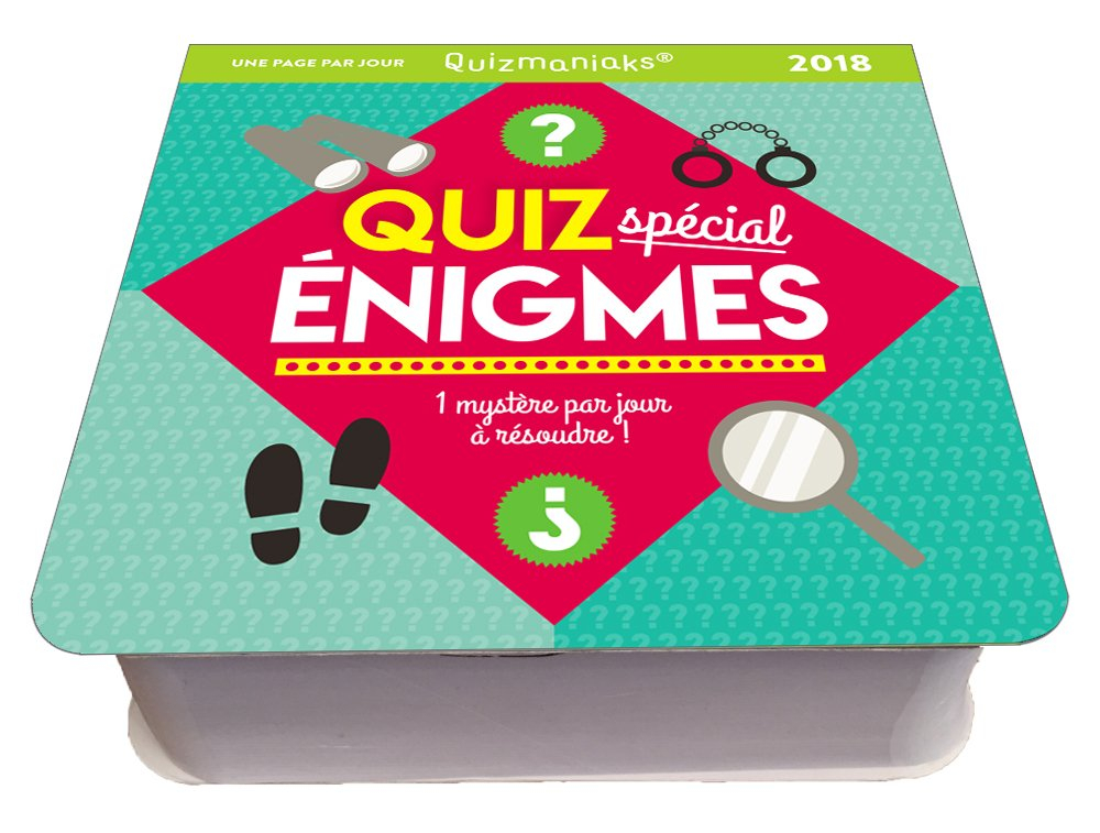 Quiz spécial énigmes 2018 : 1 mystère par jour à résoudre !