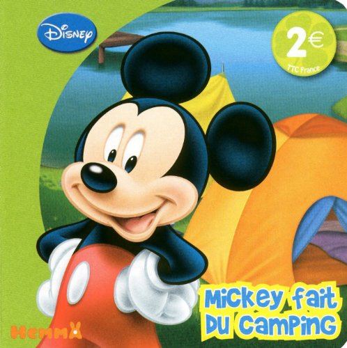 Mickey fait du camping