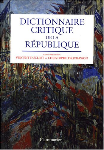 Dictionnaire critique de la République
