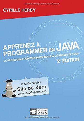 apprenez à programmer en java - 2e édition