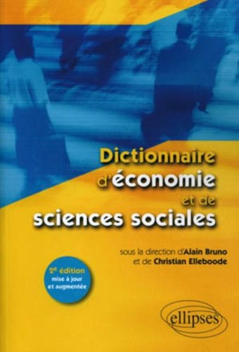 Dictionnaire d'économie et de sciences sociales