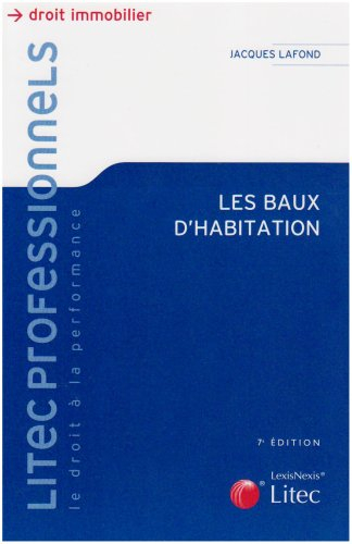 Les baux d'habitation