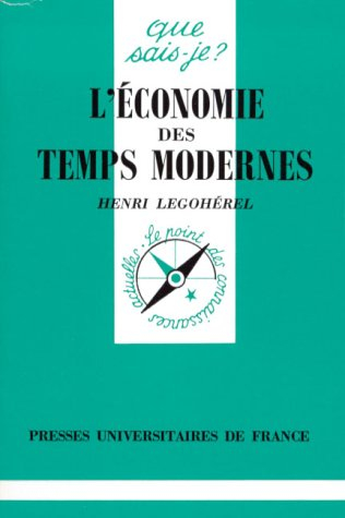 L'Economie des temps modernes