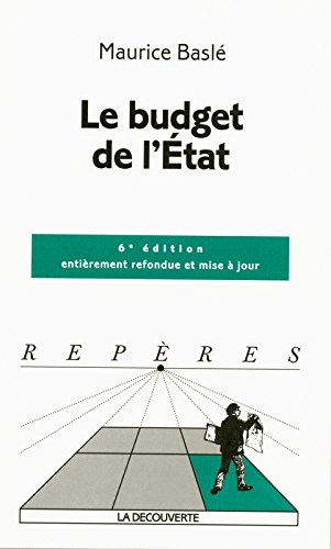Le budget de l'Etat