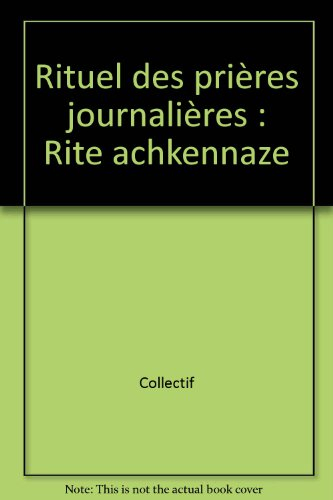 Rituel des prières journalières