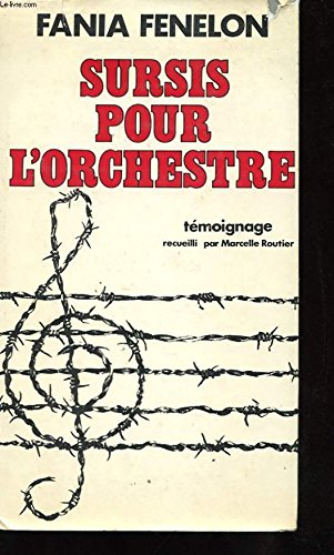 sursis pour l'orchestre.