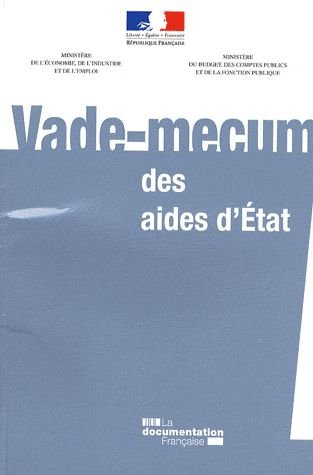 Vade-mecum des aides d'Etat