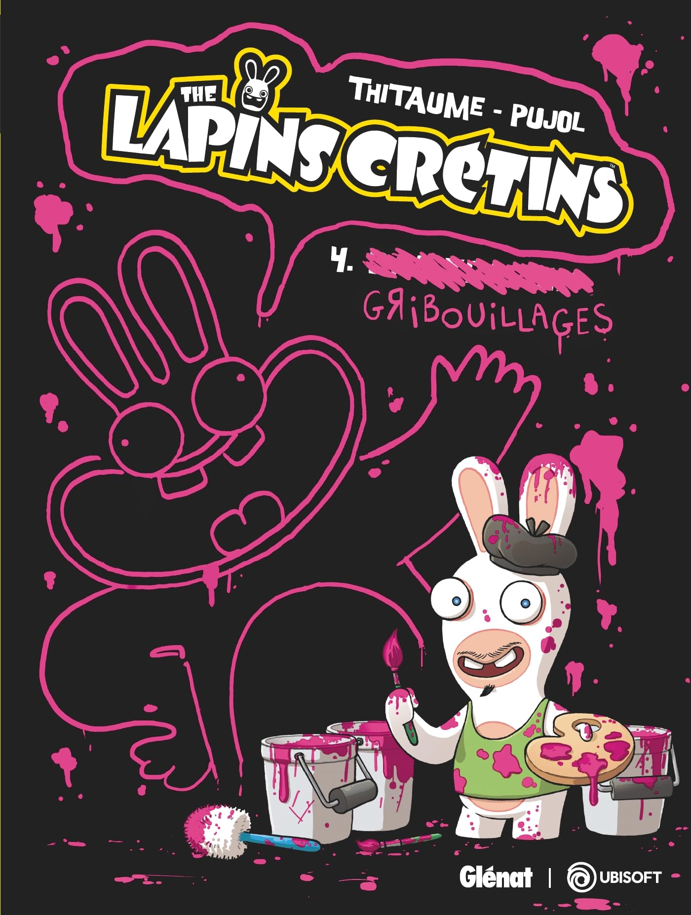 The lapins crétins. Vol. 4. Gribouillages