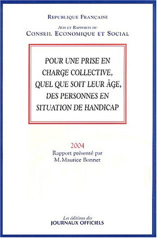 pour une prise en charge collective quel que soit leur âge, des personnes en situation de handicap