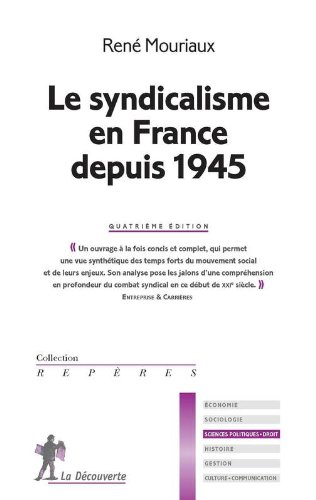 Le syndicalisme en France depuis 1945