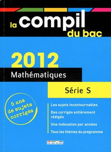 Mathématiques série S : 2012