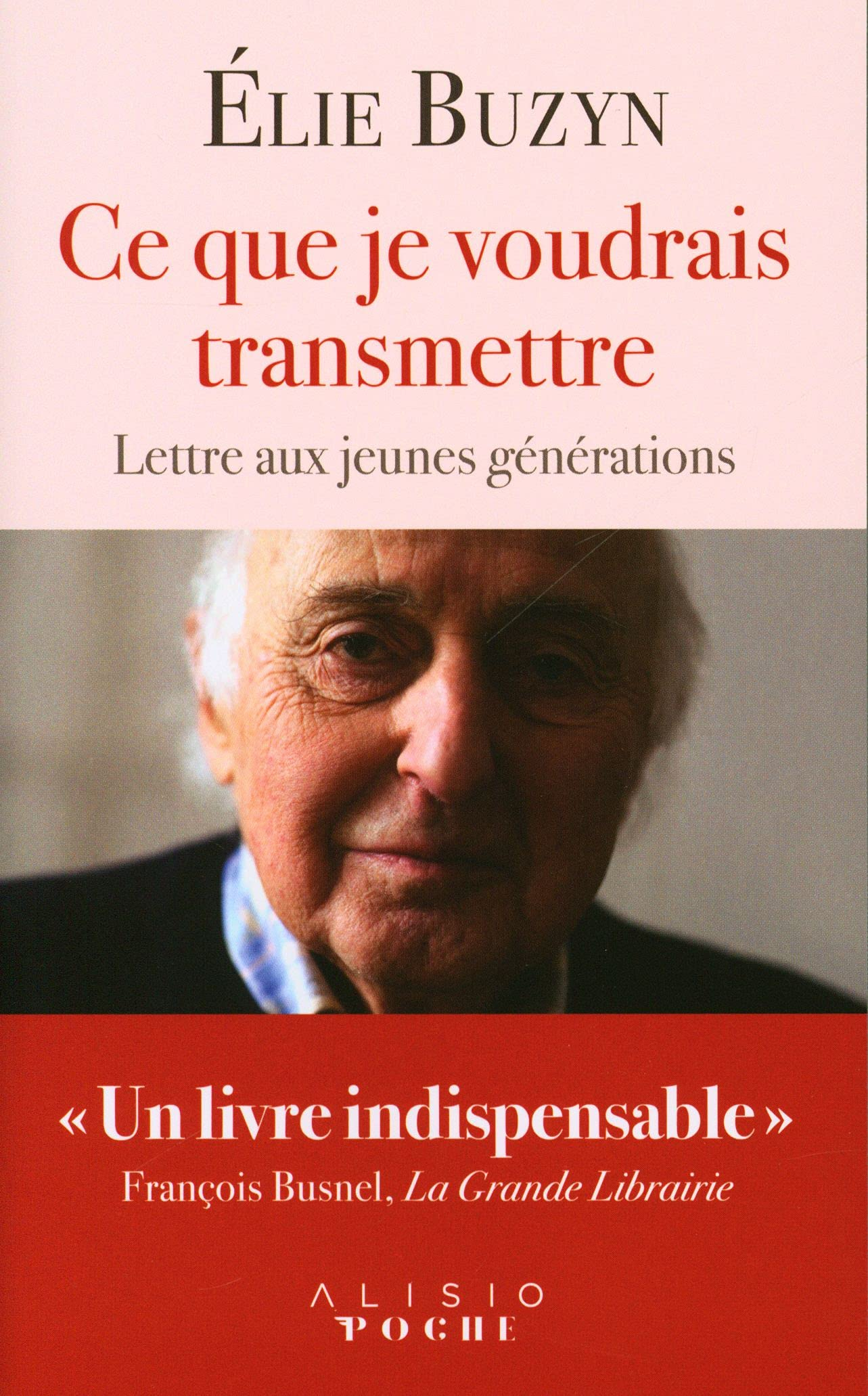 Ce que je voudrais transmettre : lettre aux jeunes générations