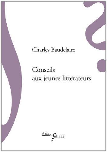 conseils aux jeunes litterateurs