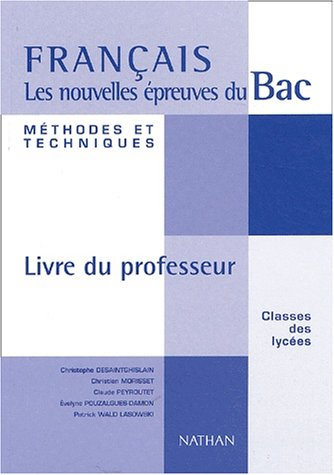 EPREUVES FRANCAIS (M ET T) LT