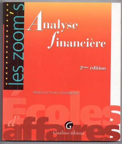 analyse financiere. 2ème édition
