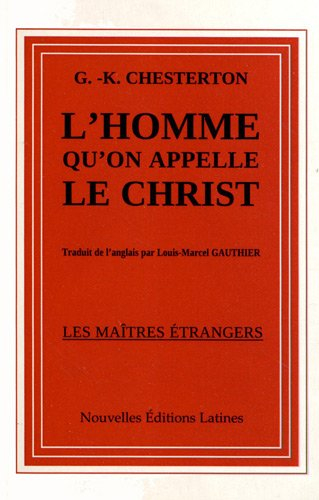 L'homme qu'on appelle le Christ