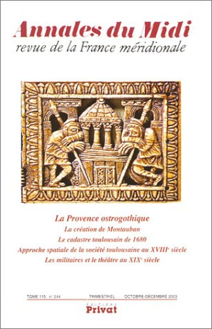 Annales du Midi, n° 244