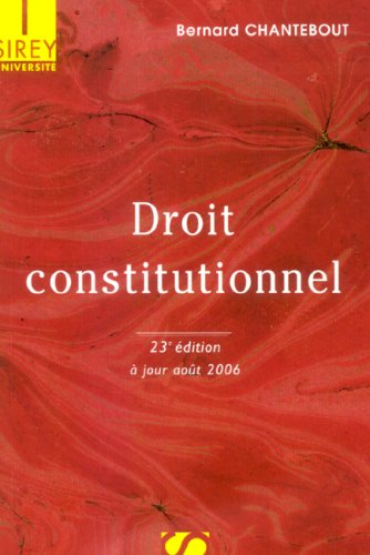 Droit constitutionnel