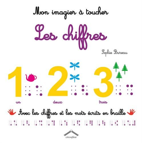 Mon imagier à toucher : les chiffres