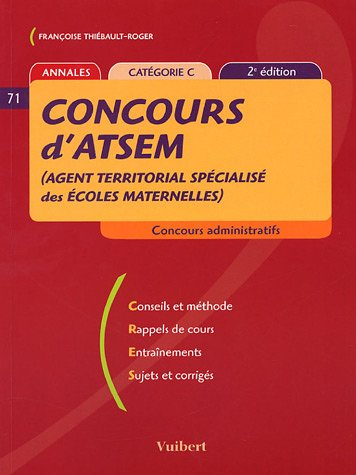 concours d'atsem (agent territorial spécialisé des ecoles maternelles) : catégorie c