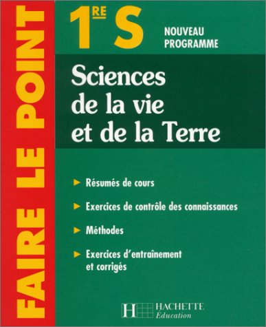 sciences de la vie et de la terre, 1re s