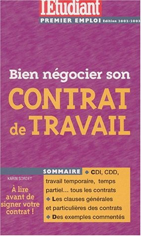Bien négocier son contrat de travail