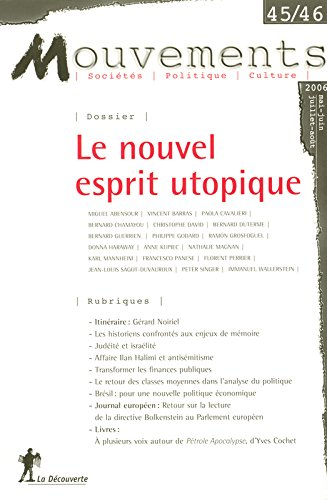 Mouvements, n° 45. Le nouvel esprit utopique