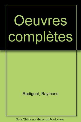 Oeuvres complètes