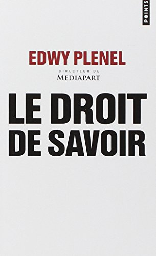 Le droit de savoir