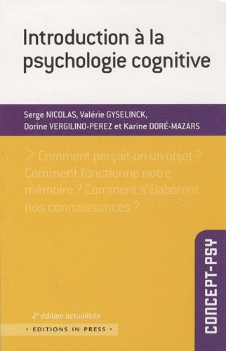 Introduction à la psychologie cognitive