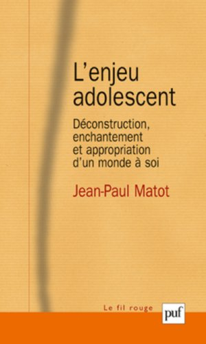L'enjeu adolescent : déconstruction, enchantement et appropriation d'un monde à soi