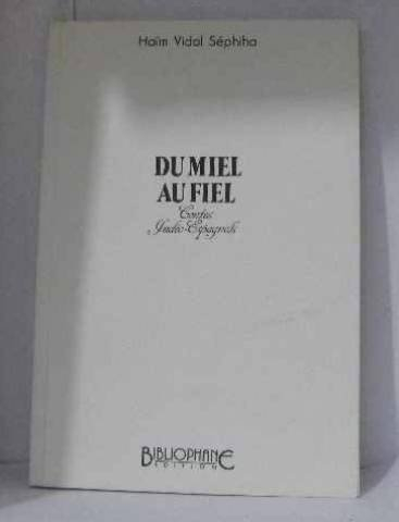 du miel au fiel: contes judéo-espagnols