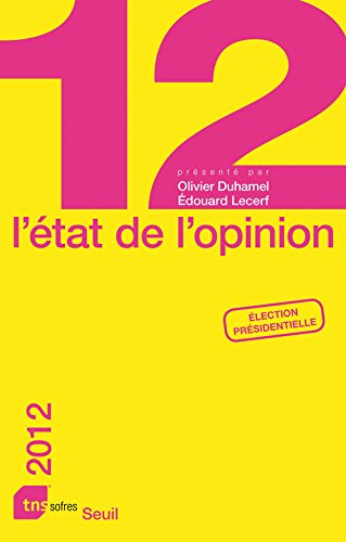L'état de l'opinion : 2012