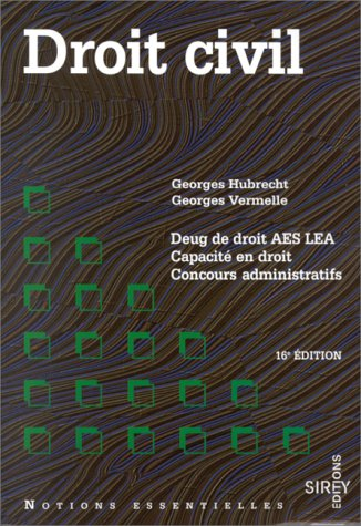 droit civil. 16ème édition