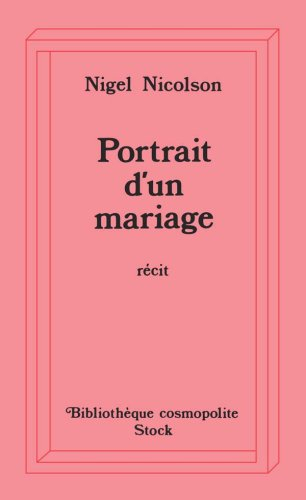 Portrait d'un mariage