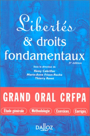 droits et libertes fondamentaux. 5ème édition