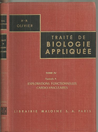 traité de biologie appliquée
