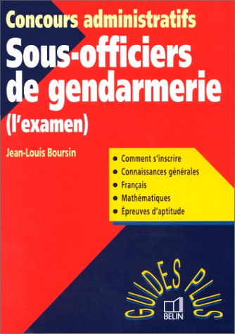 sous-officiers de gendarmerie : l'examen