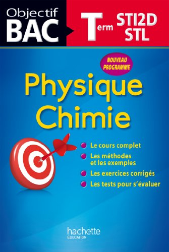 Physique-chimie terminales STI2D-STL