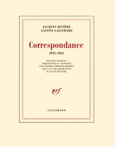 Correspondance : 1911-1924