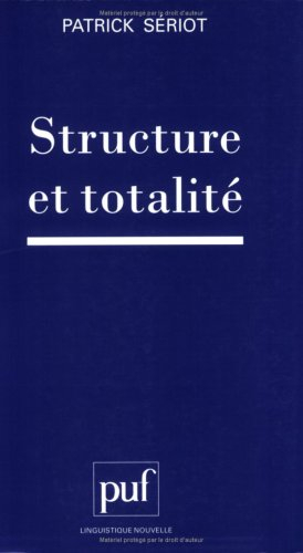 Structure et totalité