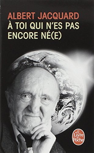 A toi qui n'es pas encore né(e)