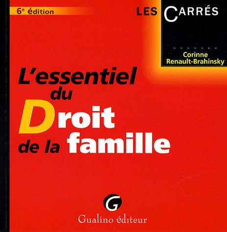 L'essentiel du droit de la famille