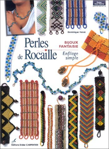 Perles de rocaille : bijoux fantaisie, enfilage simple